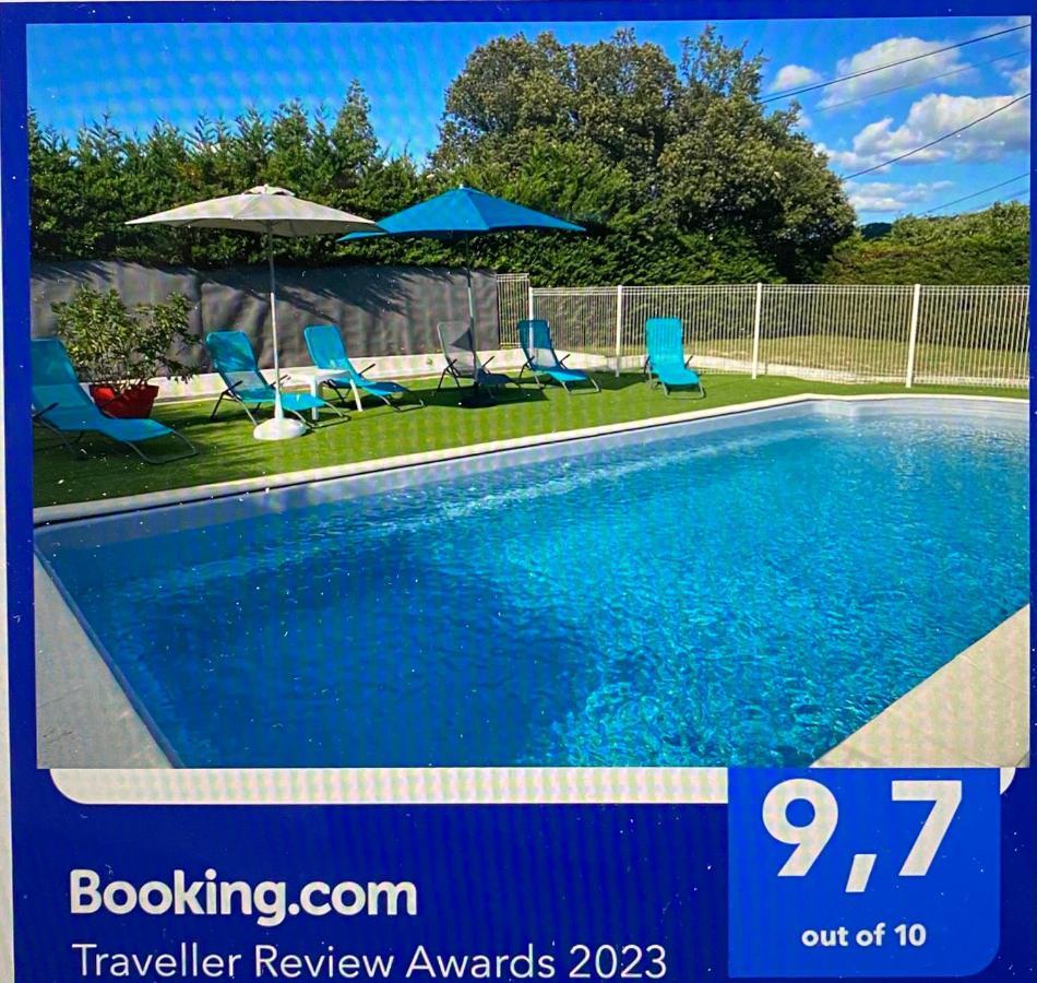 Gite Lavande Avec Piscine Privee Classe 4 Etoiles Lagorce  Ngoại thất bức ảnh